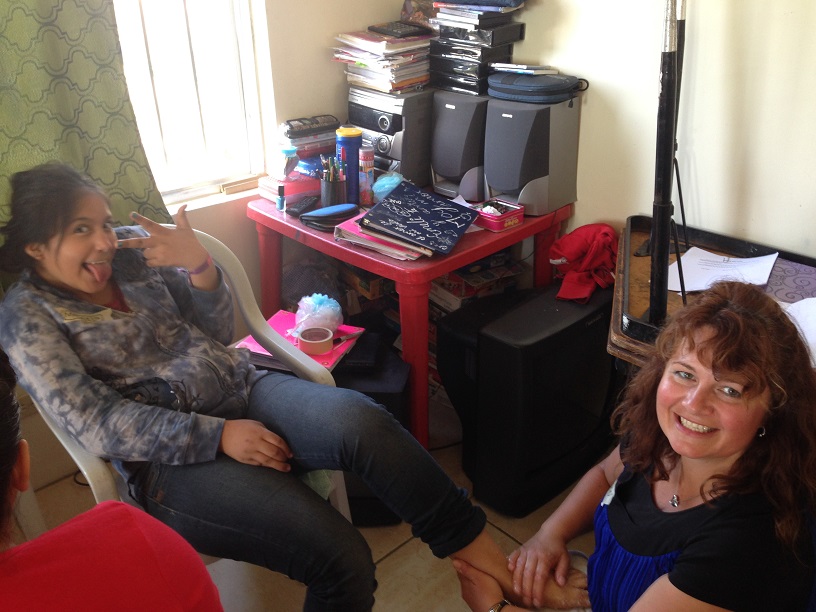 Having fun in the prenatal workshop